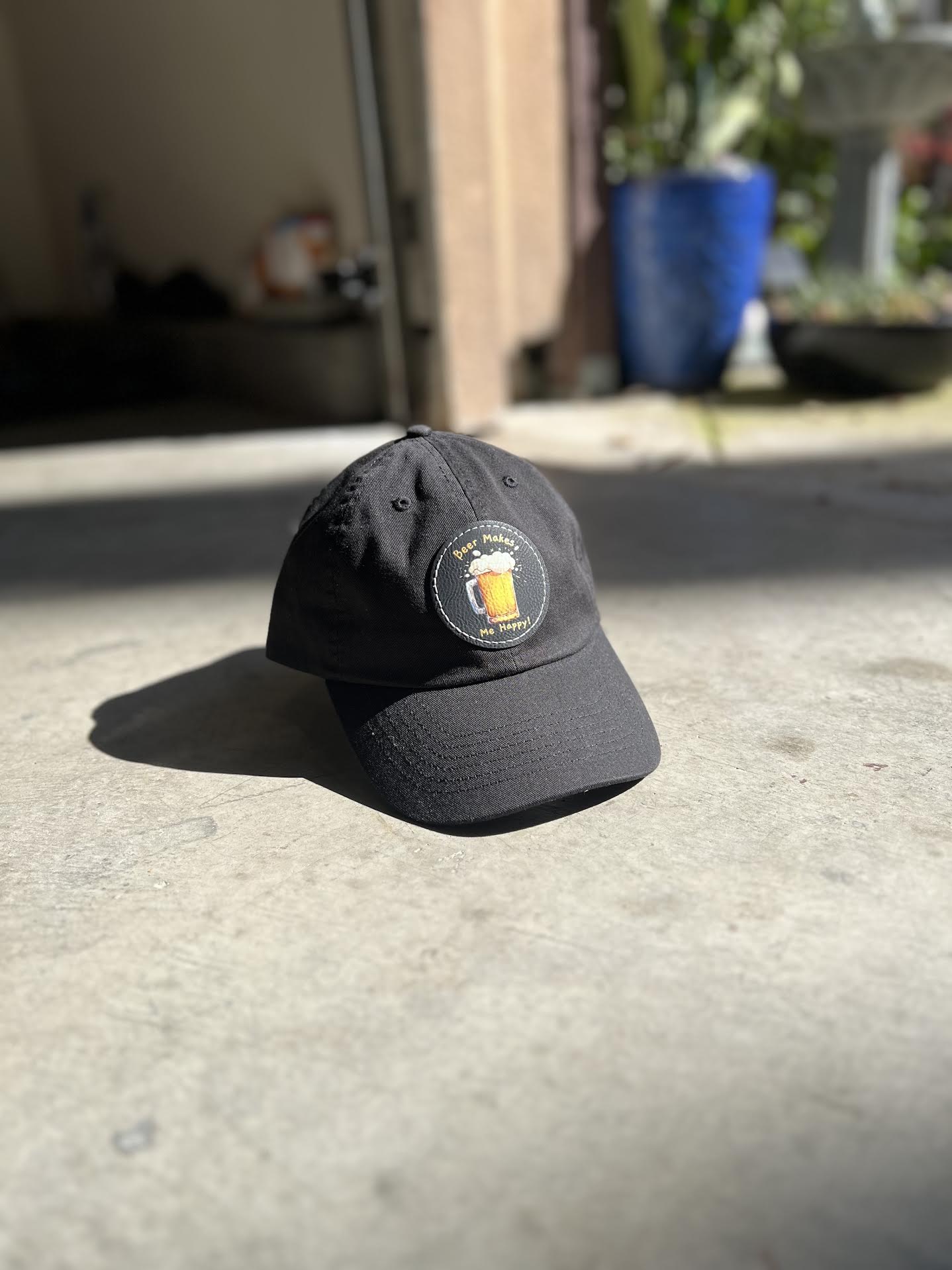 Beer Makes Me Happy Dad Hat