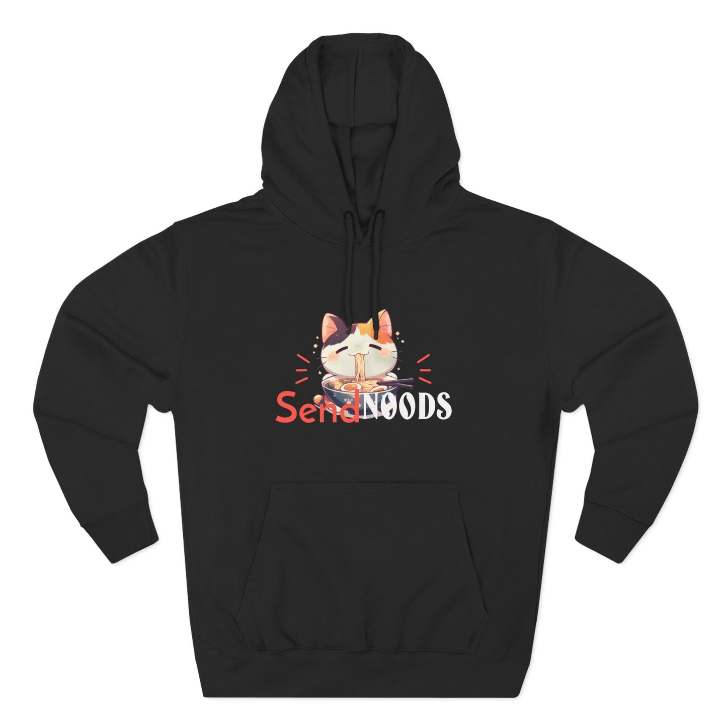 Send Noods Cat Hoodie