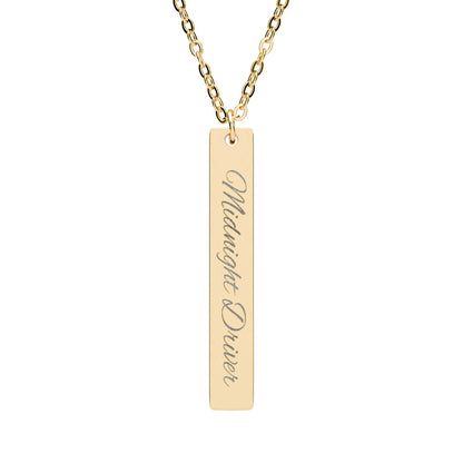 Midnight Driver 18K Gold Necklace