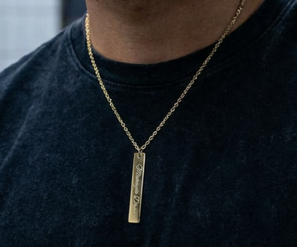 Midnight Driver 18K Gold Necklace